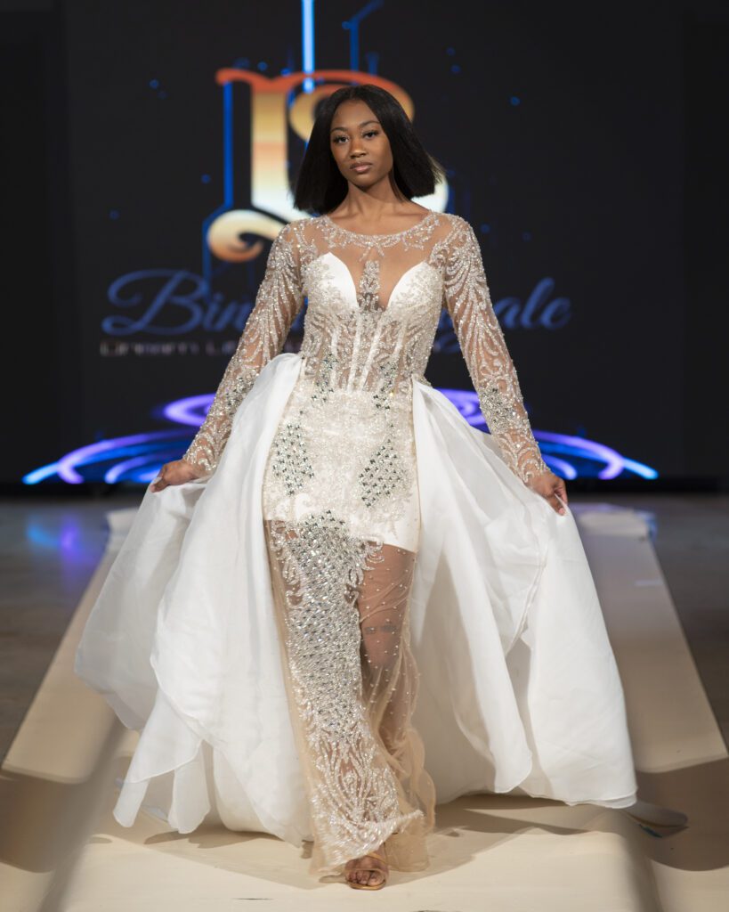 Local designers showcased new collections during the 2022 Midwest Fashion Week at the Indianapolis Arts Garden. (Photos/Lenny White via Pride Photography)