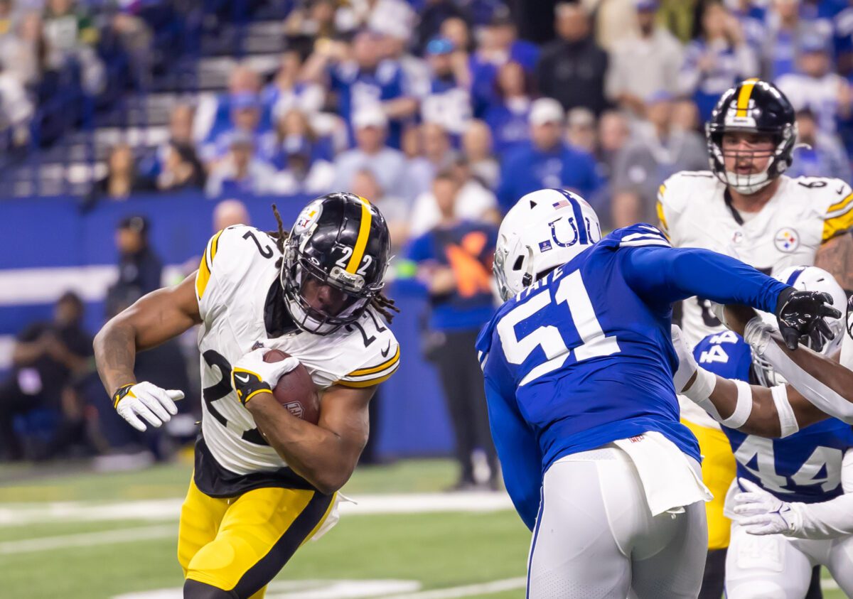 Pittsburgh Steelers at Indianapolis Colts football game on December 16, 2023. Photo taken by Walt Thomas.