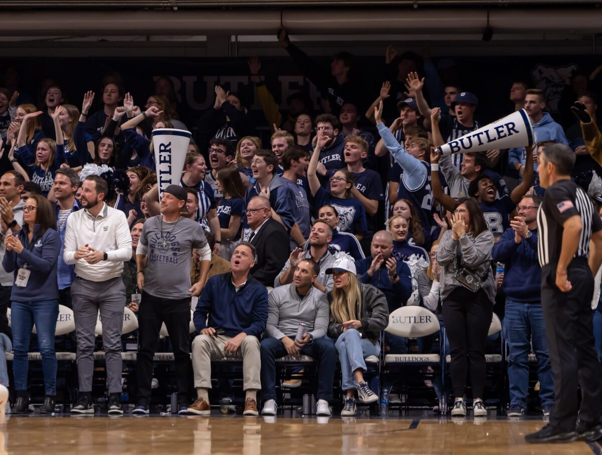 Butler vs Texas Tech crowd