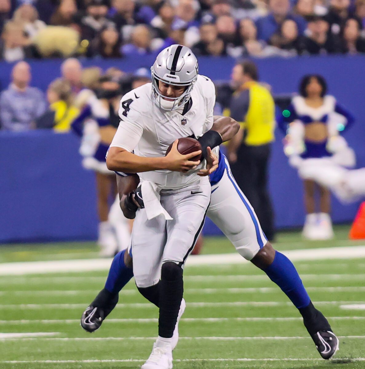 Las Vegas Raiders at Indianapolis Colts football game