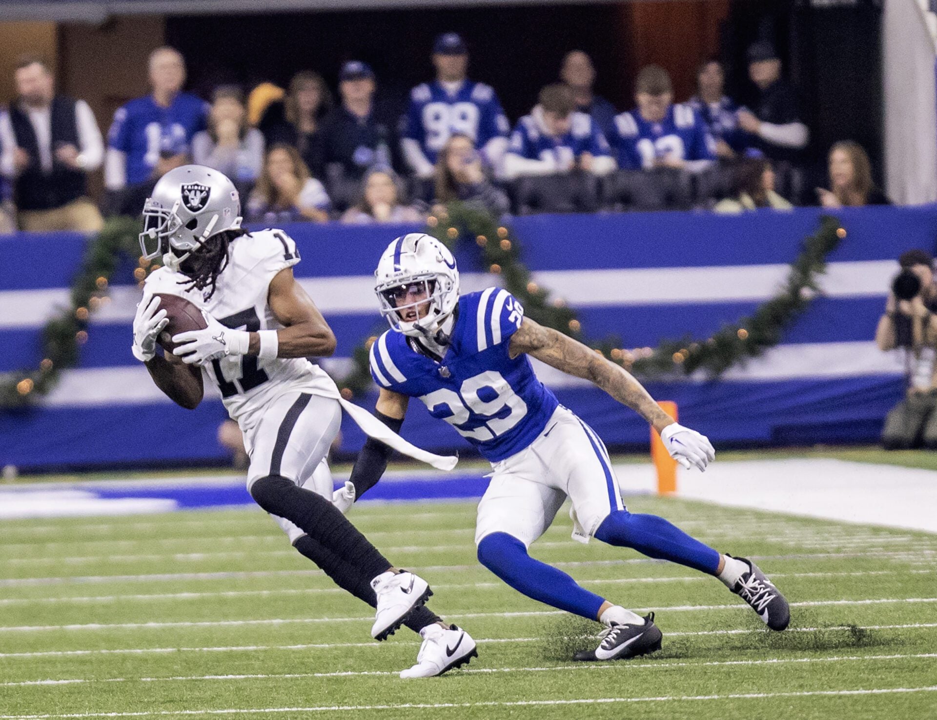 Indianapolis Colts player JuJu Brents.
