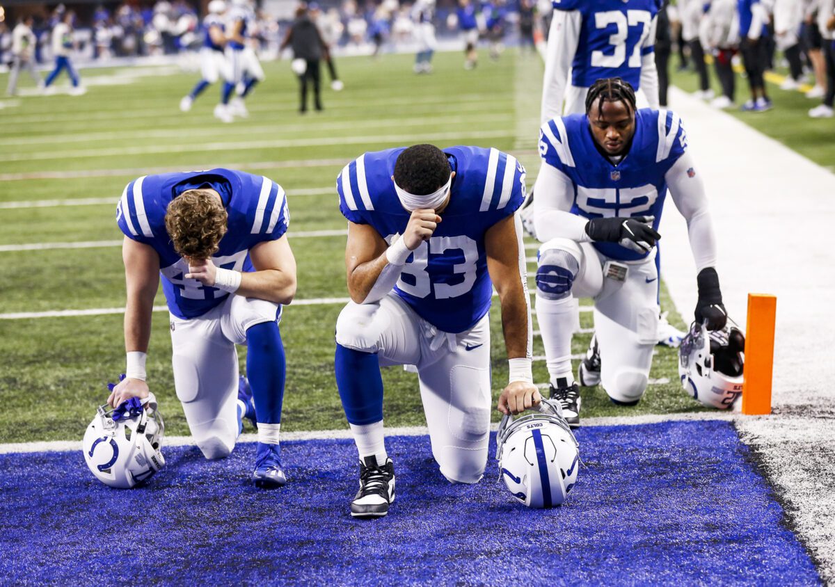 Las Vegas Raiders at Indianapolis Colts football game