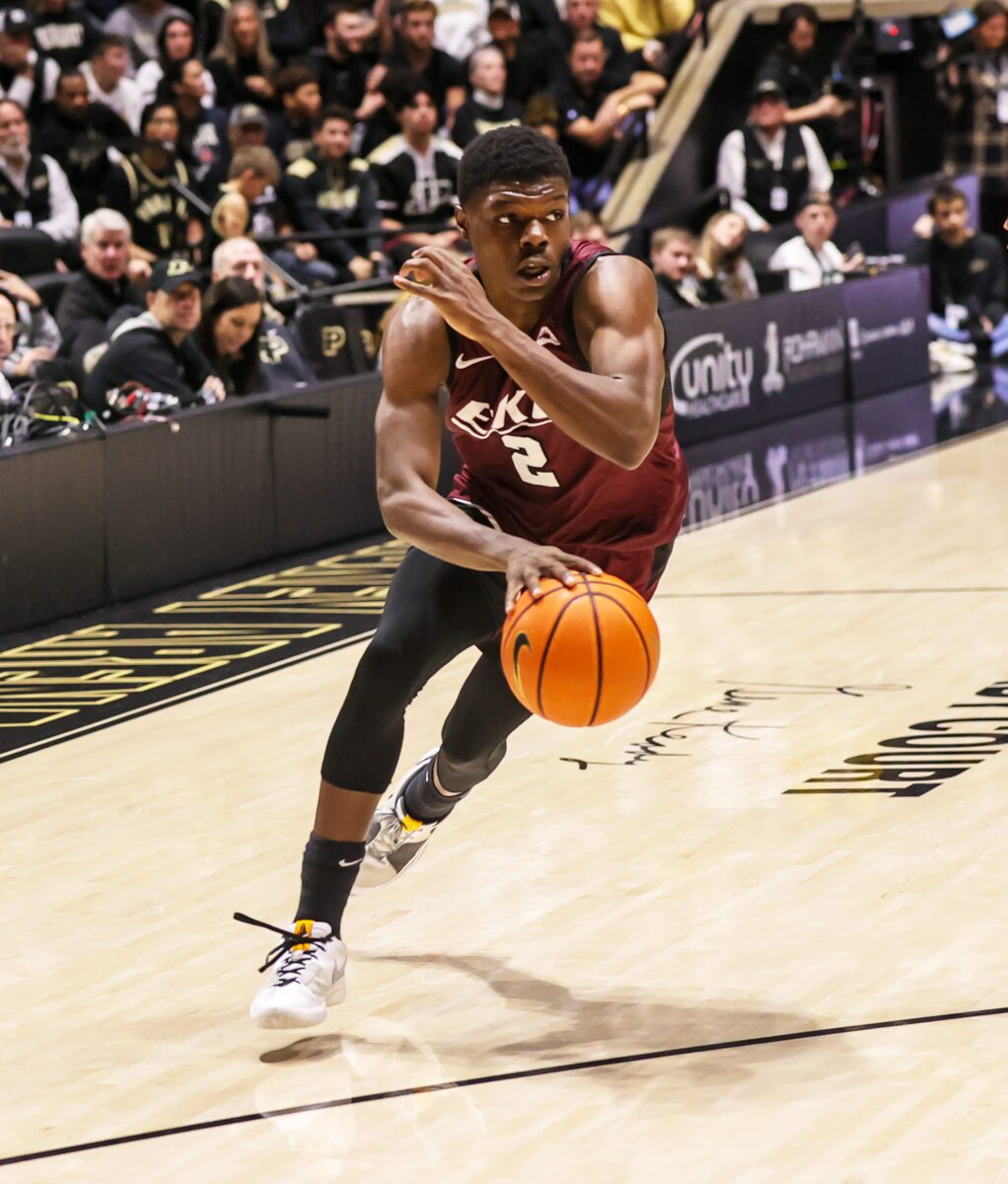 Purdue University versus Eastern Kentucky University NCAA college basketball game on December 29, 2023. (Photo/Walt Thomas)