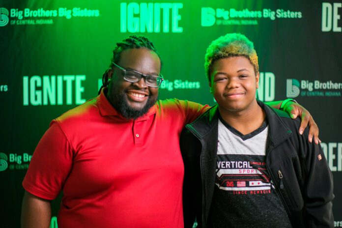 Joshua Lazenby and Xavier are one of many mentor/mentee matches at Big Brothers Big Sisters of Central Indiana. (Photo provided/Joshua Lazenby)