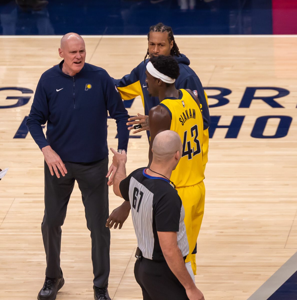 Phoenix Suns at Indiana Pacers at Gainbridge Fieldhouse in Indianapolis, Indiana on January 26, 2024. (Photo/Walt Thomas)