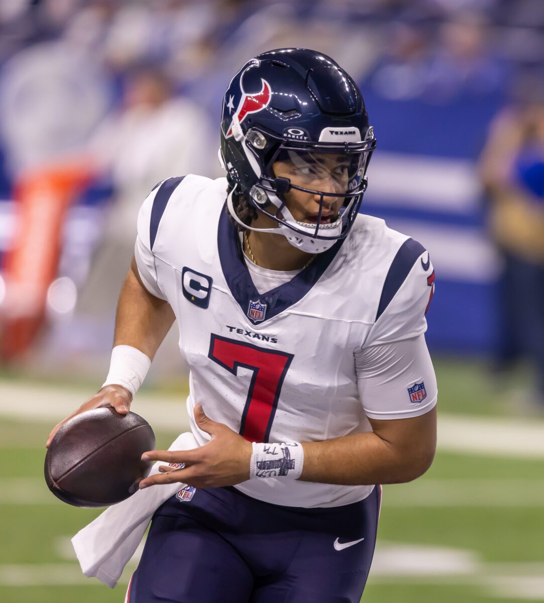 Houston Texans Indianapolis Colts NFL football game at Lucas Oil Stadium in Indianapolis, Indiana on January 6, 2024.