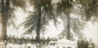 John and Nancy (Simpson) Roberts’ 50th Anniversary 1913. (Photo provided/Courtesy of Indiana Historical Society, Roberts Settlement Historical Collection)