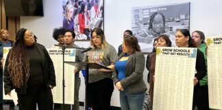 Stand and deliver: Parents petition IPS for equity in education
