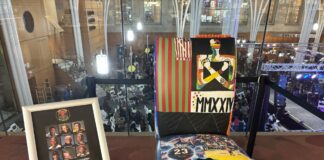 Meet the Artists XXXVI is on display and free to view throughout Central library until March 23. (Photo/Chloe McGowan)
