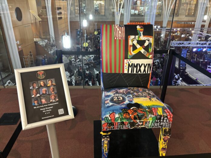 Meet the Artists XXXVI is on display and free to view throughout Central library until March 23. (Photo/Chloe McGowan)