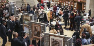 Meet the Artists XXXVI kicks off at the Indianapolis Public Library on Jan. 31 with an opening gala and fashion show on Feb. 17. The art will be on display throughout the library through March 23. (Photos provided/Indianapolis Public Library)