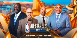 NBA on TNT Inside the NBA American Express Road Show, happening for NBA All-Star 2024 weekend, Feb. 16-18, in Indianapolis, Indiana.