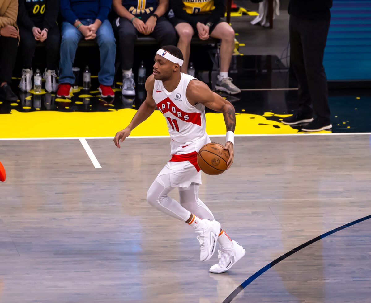 Toronto Raptors at Indiana Pacers basketball game photo at Gainbridge Fieldhouse on February 26, 2024. (Photo/Walt Thomas)