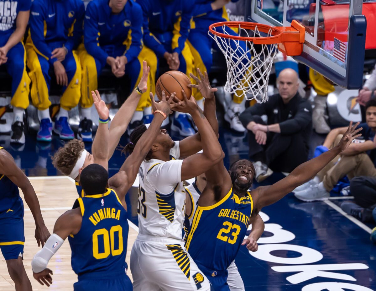 Warriors - Pacers game on February 8, 2024.