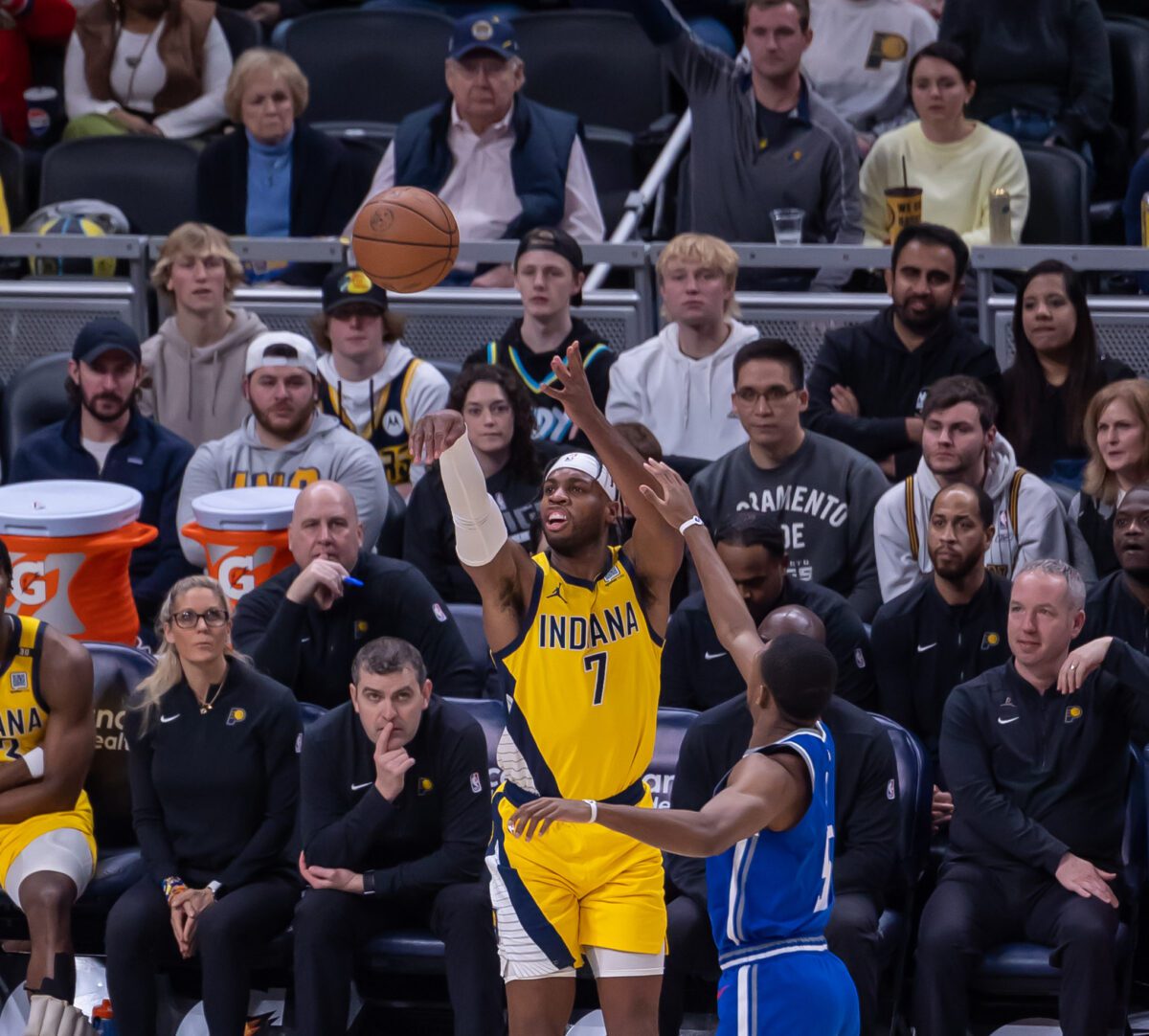 Sacramento Kings at Indiana Pacers basketball game at Gainbridge Fieldhouse in Indianapolis, Indiana on February 2, 2024 (Photo/Walt Thomas)