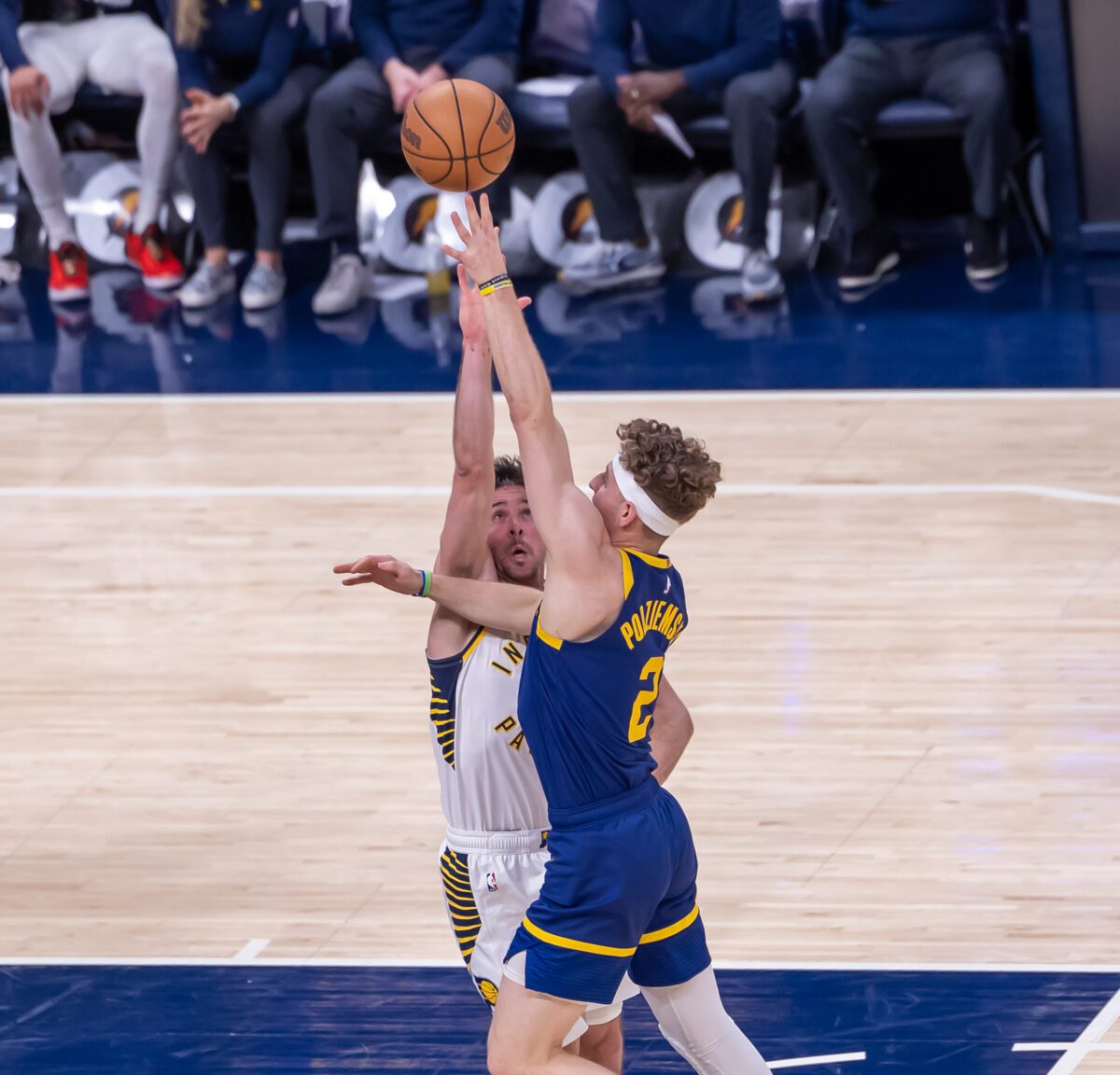 Golden State Warriors - Indiana Pacers game on February 8, 2024.