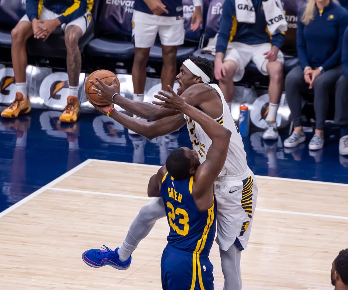 Golden State Warriors - Indiana Pacers game on February 8, 2024.