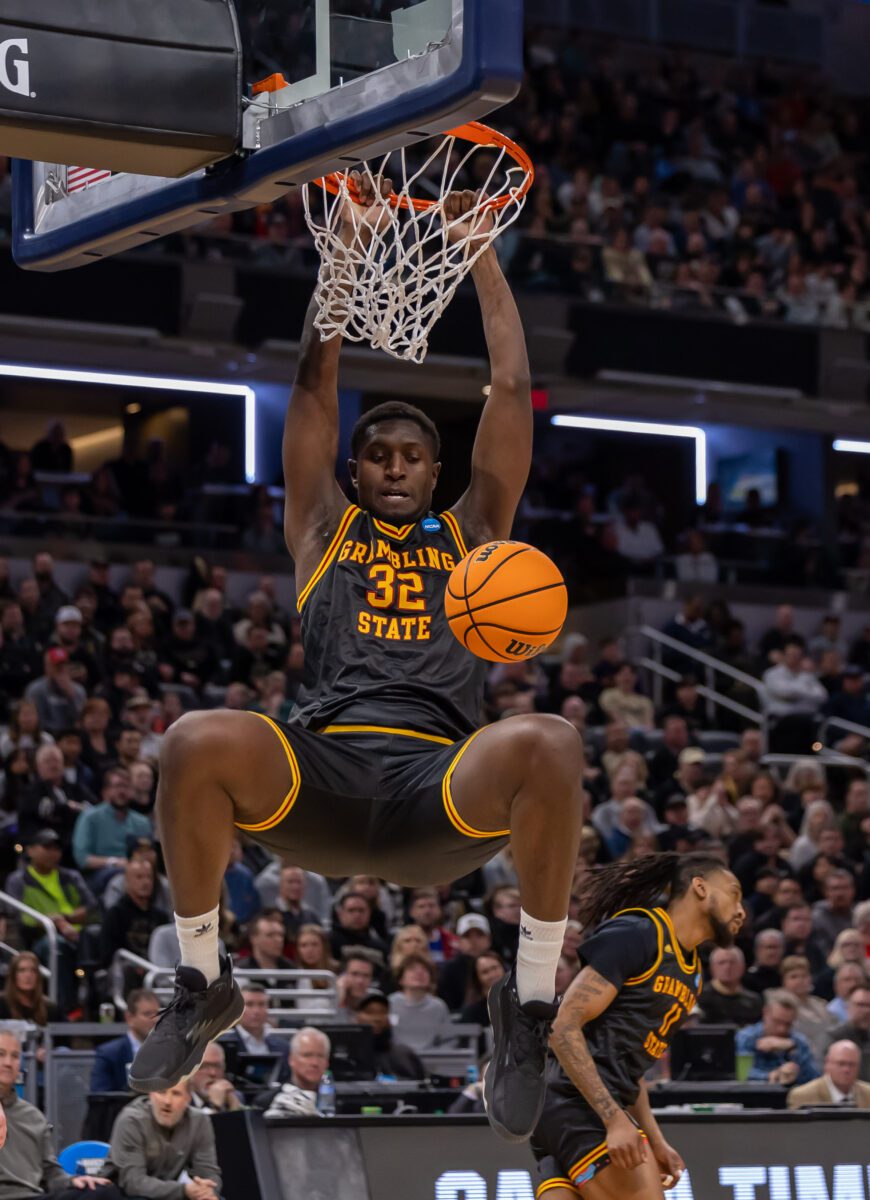 Purdue University versus Grambling State University NCAA Men's Basketball Tournament on March 22, 2024 at Gainbridge Fieldhouse in Downtown Indianapolis, IN. Photo taken by Walt Thomas.