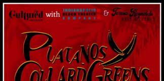“Platanos y Collard Greens” premieres at Reynolds’ alma mater Ball State University in Pruis Hall on April 18. (Image provided/Teresa Reynolds)