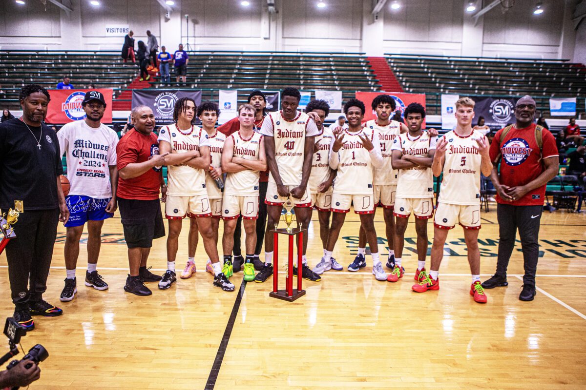 Team Indiana is your 2024 Prep Ball Stars Midwest Challenge winners following the event May 11, 2024. (Photo/David Dixon)