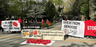 14 pro-Palestinian arrests outside governor’s residence
