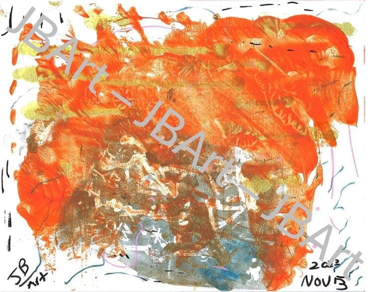 The piece "Happy Mothers Day" from Joshua Benedict of JB Art (Photo provided/Blanche D. Bailey)