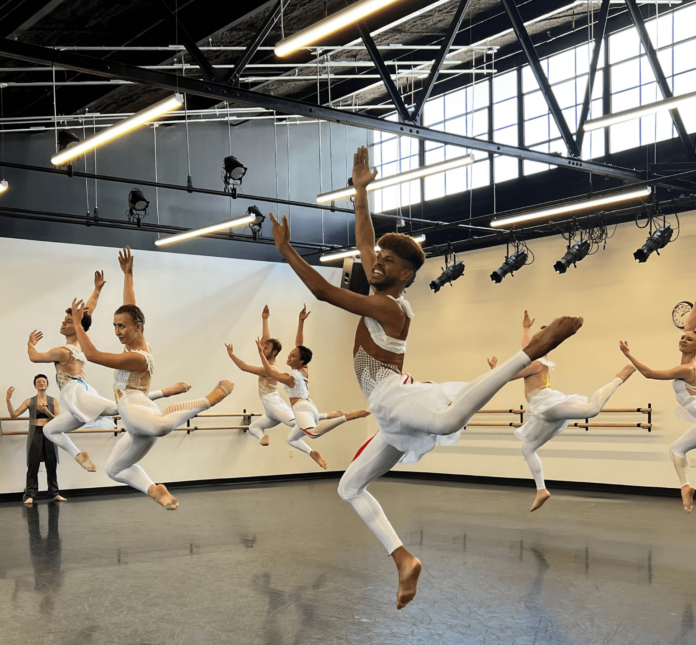 Manuel Valdes (The Teacher) and Company in New World. (Photo provided/Dance Kaleidoscope)