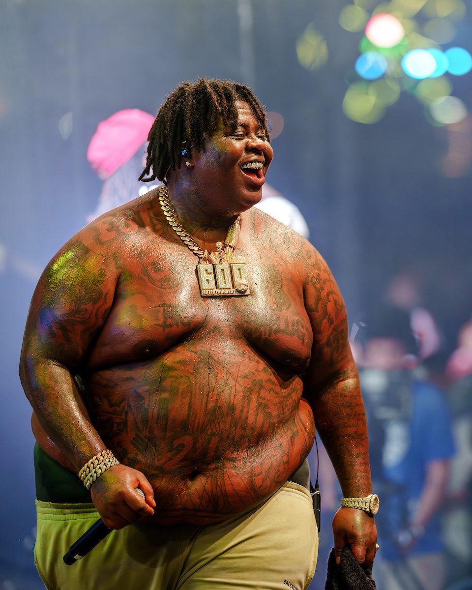 BigXThaPlug during 2024 Bonnaroo Festival.