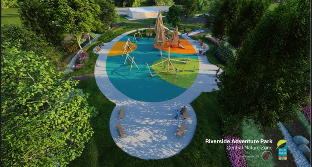 rendering of park