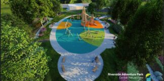 rendering of park