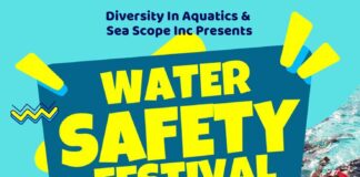 A flyer for a Water Safety Festival in Indianapolis.