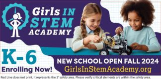 A flyer describing a new school in Indianapolis
