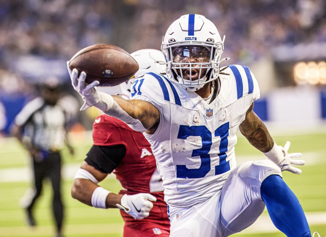 Indianapolis Colts running back Tyler Goodson.