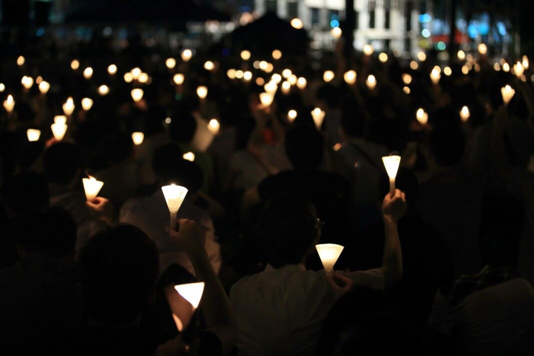 candlelight vigil