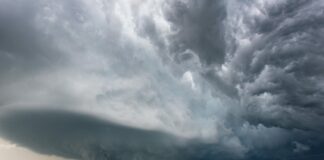tornado in montana in field