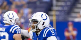 Indianapolis Colts quarterback Anthony Richardson