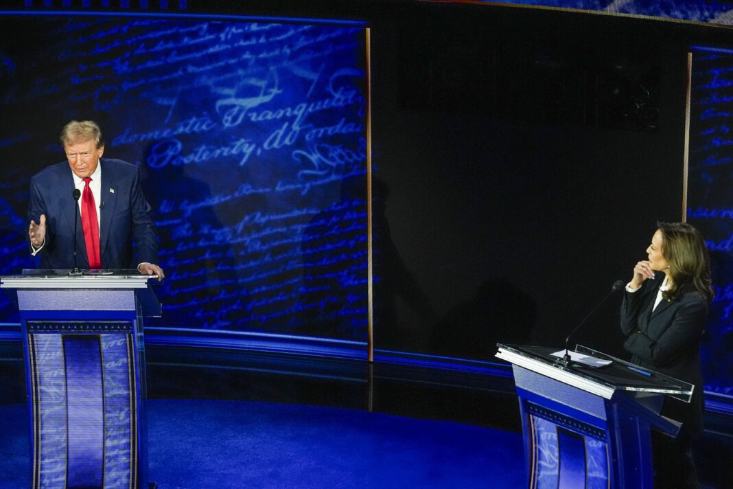 Donald Trump, Kamala Harris