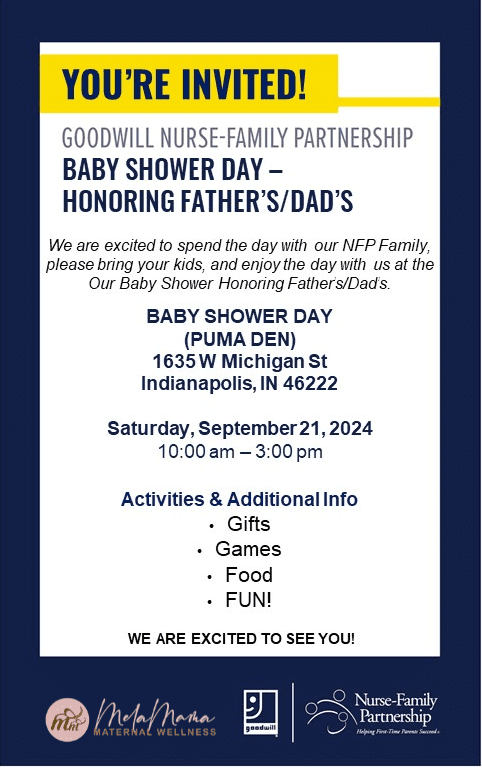 Goodwill Nurse-Family Partnership to host fathers and dads baby
