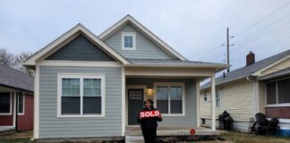 Intend Indiana is on track to complete six more new construction homes in Martindale Brightwood this year. (Photos provided/Intend Indiana)