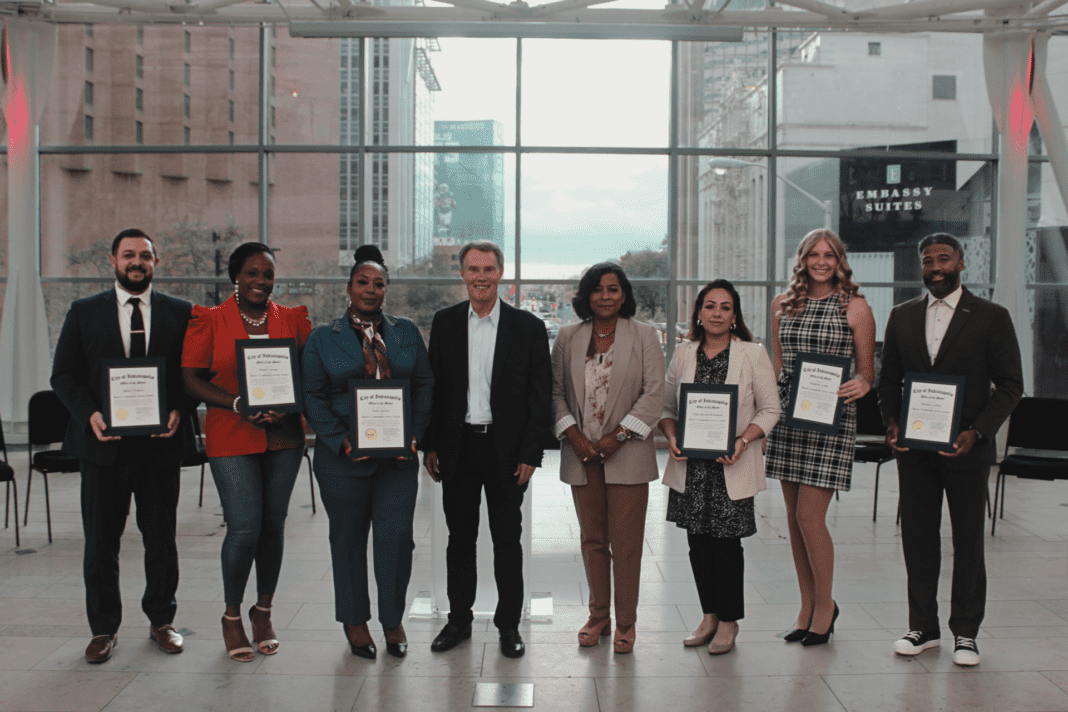Mayor's Community Service awardees