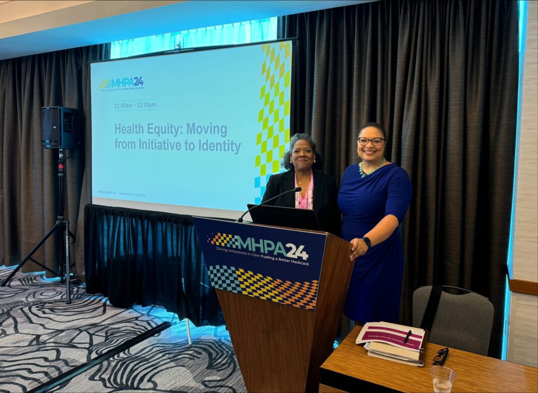 two women in Medicaid present a panel on health equity