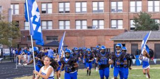 Shortridge High School versus Washington High School football game.