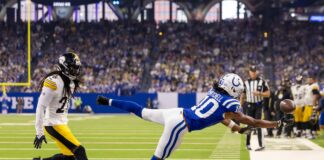 Colts versus Steelers.
