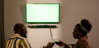 Couples drinking wines during the NBA season.