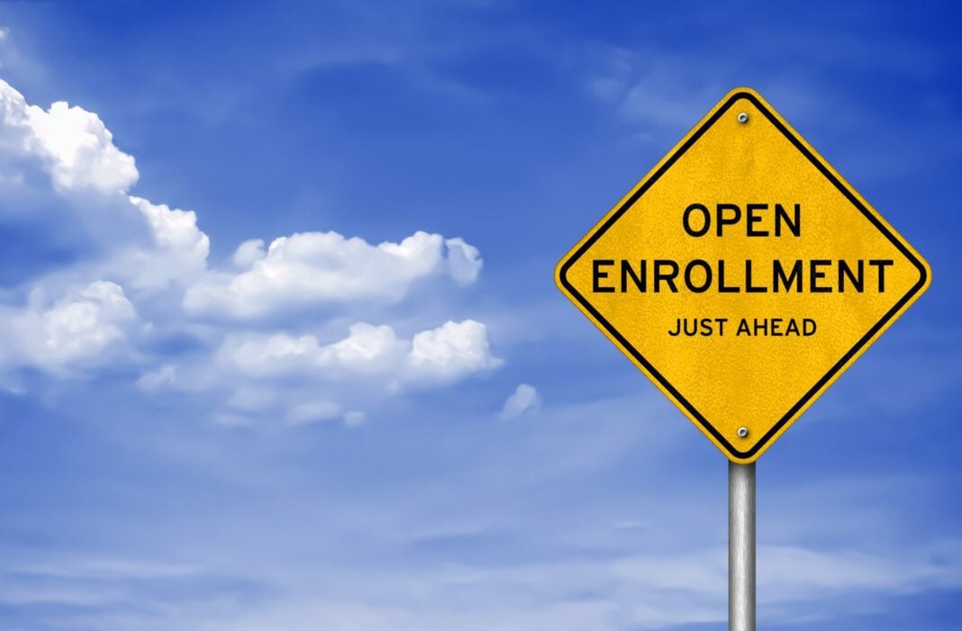open enrollment for health care sign