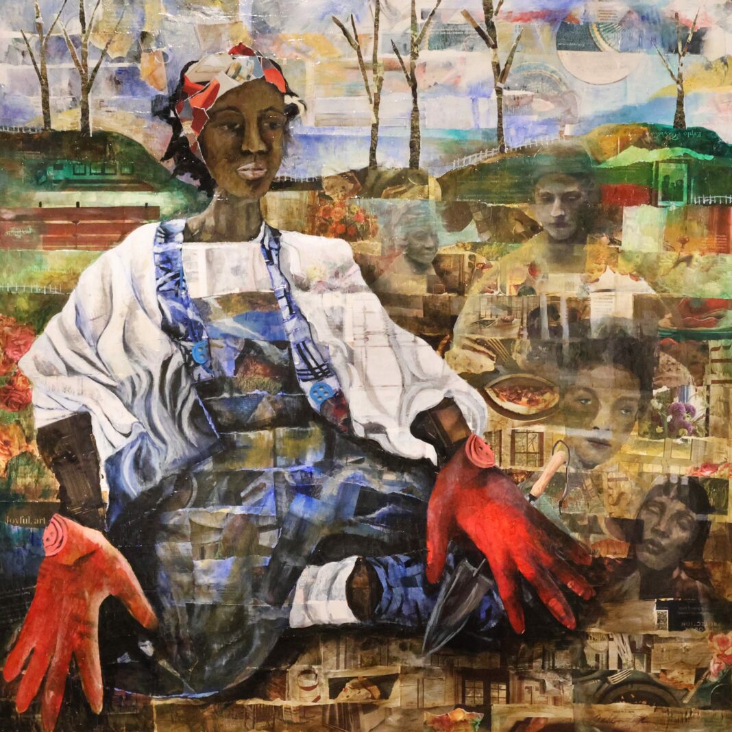 painting for Rich Soil exhibit