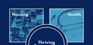 A poster for the four elements of the Indianapolis Foundation's five-year plan