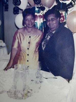 Marlon Llewellyn's mother and grandmother
