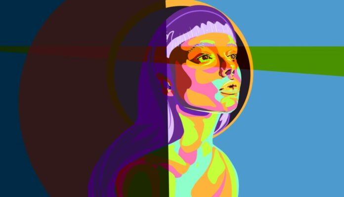 "Forward, 2024" by Koda Witsken, one of the seven artworks to be displayed on digital billboards as part of the "Recovery Starts with Us" campaign, (Photo provided/ Indy Arts Council via website)