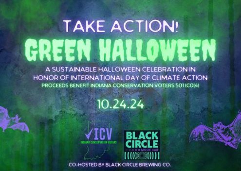 poster for green halloween